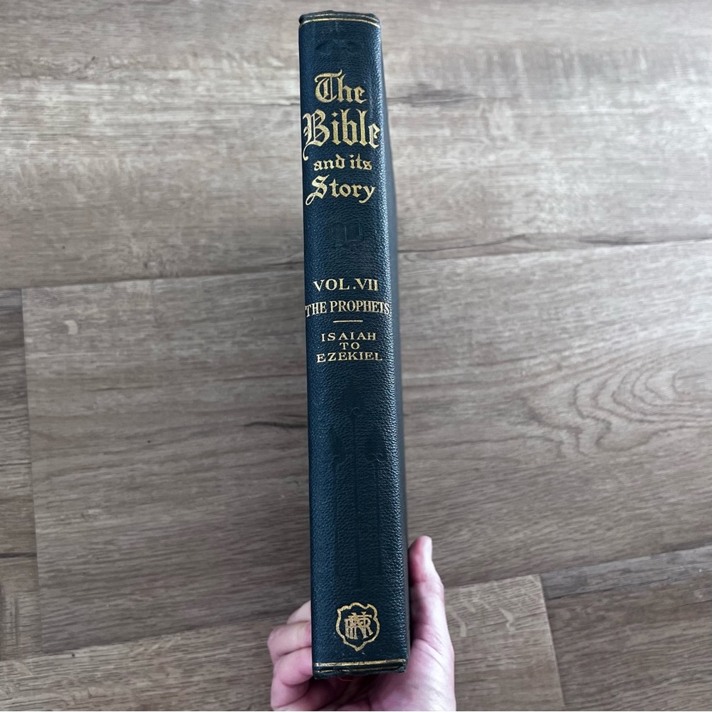 Antique book 1910 “The Bible and its Story” Vol VII By F.‎ R. Niglutsch